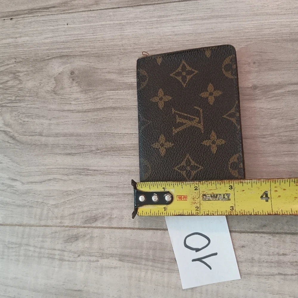 Vintage Louis Vuitton Pocket Organizer Monogram Card Case Authentic